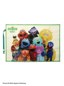 SESAME STREET MARKET レジャーシート(1人用) セサミストリートマーケット インテリア・生活雑貨 その他のインテリア・生活雑貨