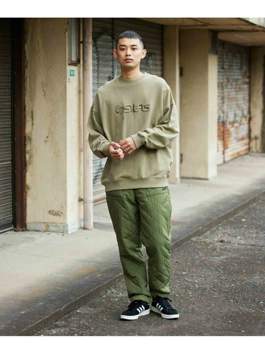 楽天市場】SILAS SL EMBROIDCREW SWT トレーナー SILAS サイラス 
