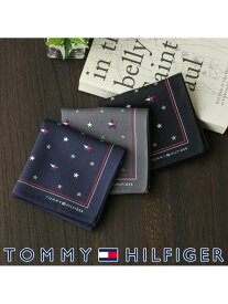 TOMMY HILFIGER 綿100% ハンカチ 星フラッグ柄 ナイガイ ファッション雑貨 ハンカチ・ハンドタオル