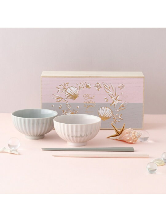 楽天市場】【SALE／39%OFF】Francfranc ペアギフト 茶碗&箸 NATURAL 