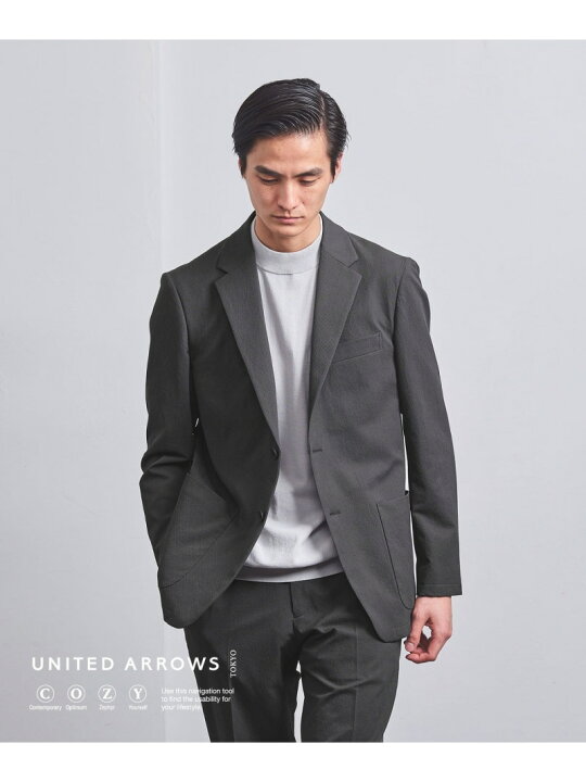 楽天市場】UNITED ARROWS ドビー トラベル シングル2ボタンジャケット 