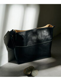 TIDEWAY TIDEWAY/OIL SHRINK SHOULDER/L T3155 ショルダーバッグ セットアップセブン バッグ ショルダーバッグ ブラック ブラウン【送料無料】