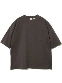 Goodwear Goodwear/(M)ポケット付き S/S SUPER BIG TEE ゴースローキャラバン トップス カットソー・Tシャツ イエロー オレンジ カーキ ベージュ ブラウン ネイビー ブラック ホワイト