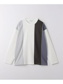 【SALE／30%OFF】a day in the life ポンチ キリカエ クルーネックカットソー＜A DAY IN THE LIFE＞ ユナイテッドアローズ アウトレット トップス カットソー・Tシャツ【RBA_E】
