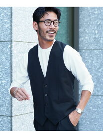 JIGGYS SHOP SELECT TPUオッドベスト ジレベスト スーツベスト セットアップ対応 26SS ジギーズショップ トップス ベスト・ジレ ブラック グレー ネイビー【送料無料】