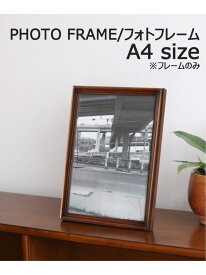 JOURNAL STANDARD FURNITURE WARNER PHOTO FRAME_A4 ワーナーフォトフレーム A4 ジャーナルスタンダードファニチャー インテリア・生活雑貨 フォトフレーム・写真立て ブラウン ブラック【送料無料】