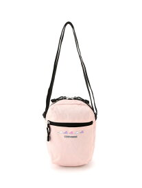 CONVERSE CONVERSE/(U)CV SNERKER PRINT QUICK SHOULDER BAG ハンドサイン バッグ ショルダーバッグ ピンク ブラック ベージュ ホワイト