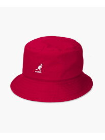 KANGOL KANGOL WASHED BUCKET オーバーライド 帽子 ハット ブラック ホワイト ネイビー ベージュ【送料無料】