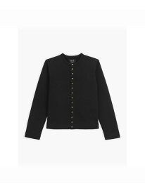 agnes b. HOMME SDR1 NEW CARDIGAN バックプリントカーディガン アニエスベー トップス カーディガン ブラック【送料無料】