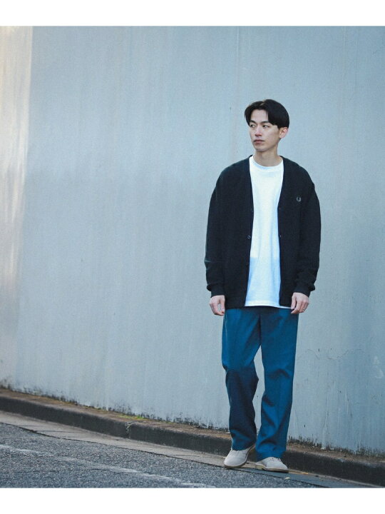 楽天市場】BEAMS MEN FRED PERRY * BEAMS / 別注 ピケ カーディガン 