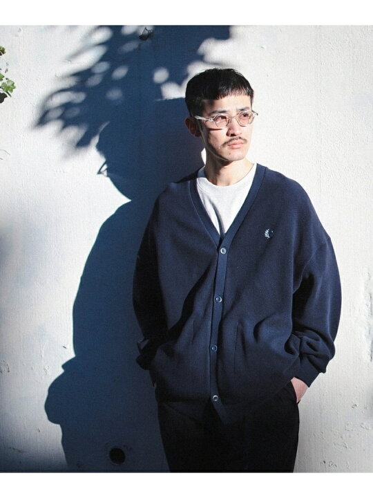楽天市場】BEAMS MEN FRED PERRY * BEAMS / 別注 ピケ カーディガン 