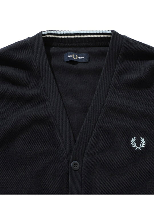 楽天市場】BEAMS MEN FRED PERRY * BEAMS / 別注 ピケ カーディガン 
