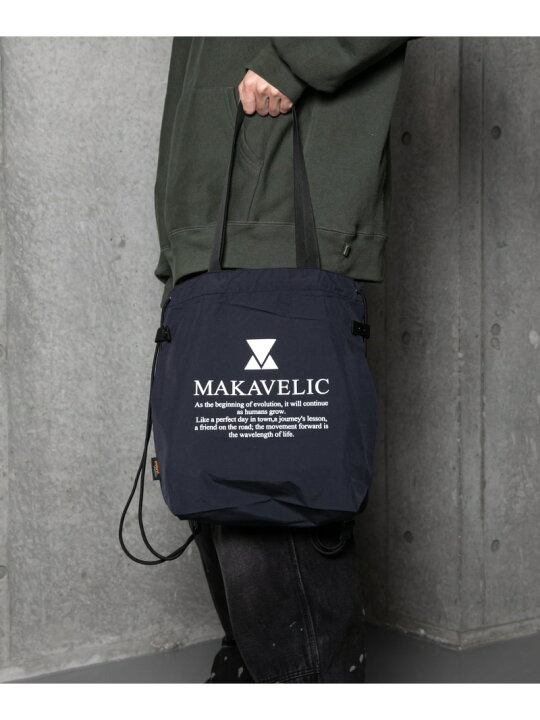 楽天市場】【SALE／36%OFF】MAKAVELIC eVent Knapsack Tote 