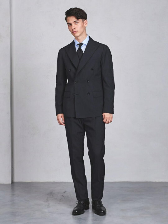 楽天市場】UNITED ARROWS UADT ウールポリエステル ダブルブレステッド 
