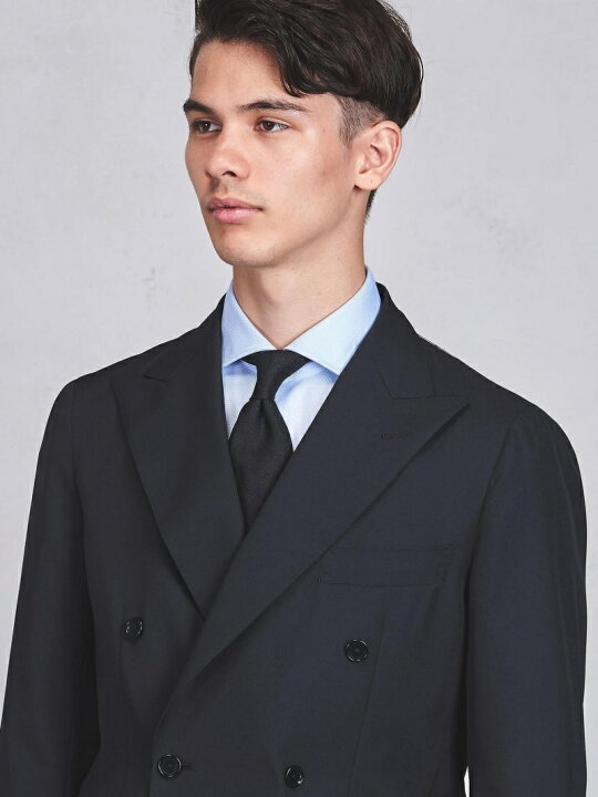 楽天市場】UNITED ARROWS UADT ウールポリエステル ダブルブレステッド 