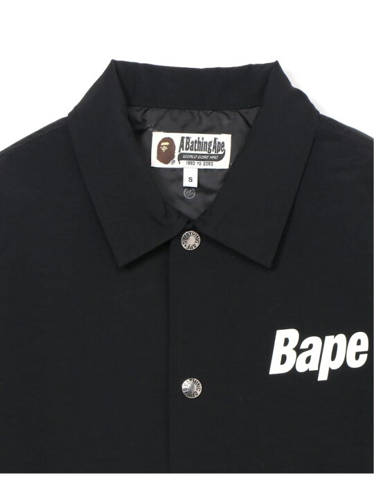 楽天市場】A BATHING APE BAPE LOGO COACH JACKET -ONLINE EXCLUSIVE 