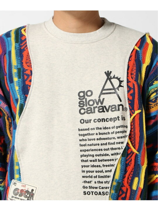 楽天市場】go slow caravan go slow caravan/(M)ヘビースウェット 