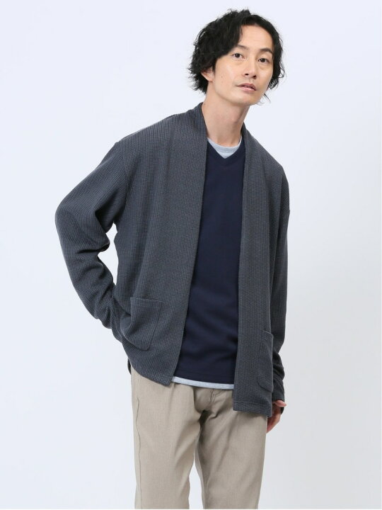 楽天市場】【SALE／56%OFF】m.f.editorial ワッフルニットソー ボタン 