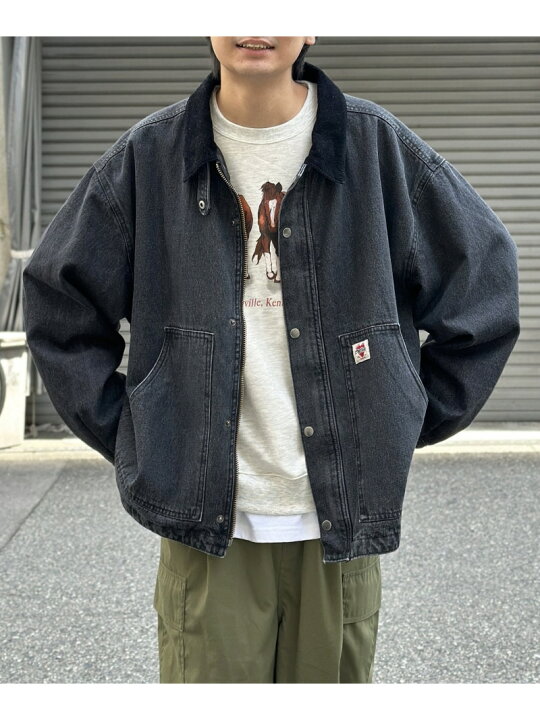 楽天市場】【SALE／11%OFF】CPCM 襟コーデュロイワークジャケット 