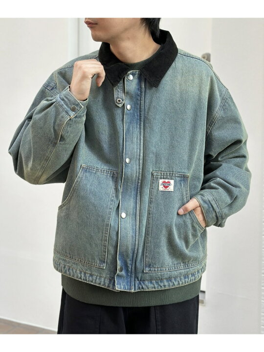 楽天市場】【SALE／11%OFF】CPCM 襟コーデュロイワークジャケット 