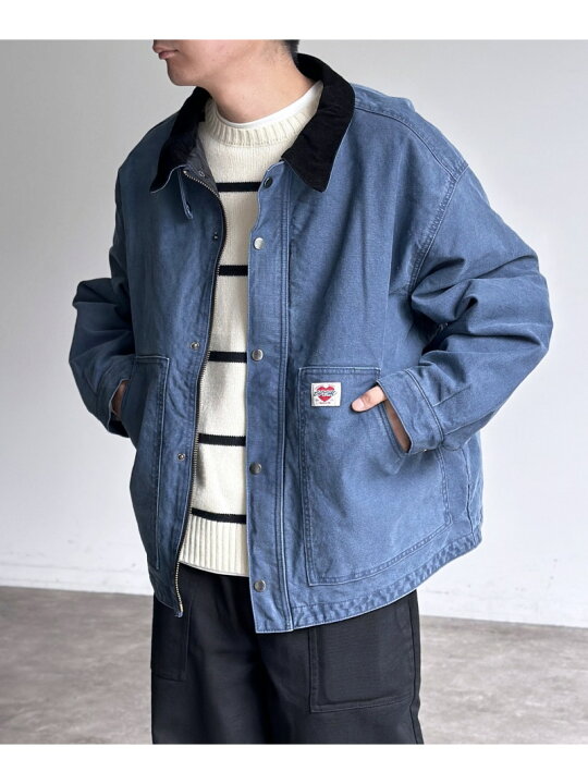 楽天市場】【SALE／11%OFF】CPCM 襟コーデュロイワークジャケット 