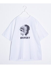 FREDYMAC 【FREDYMAC/フレディマック】BEAVERY ロゴプリントTシャツ マックT フレディ アンド グロスター トップス カットソー・Tシャツ ホワイト グリーン