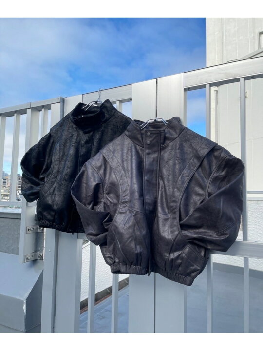 楽天市場】nmtc + 【nmtc +】line coating jacket ラインブルゾン 合成 
