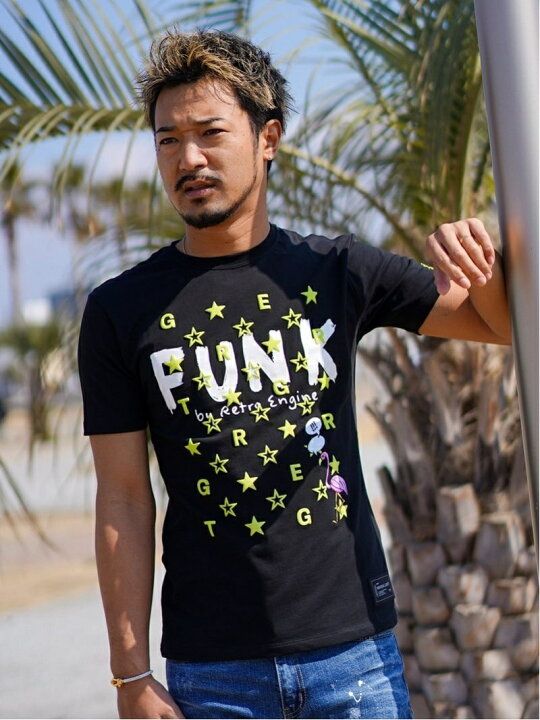 楽天市場】Retro Engine Retro Engine/(M)FUNK TEE アダムスジャグラー 