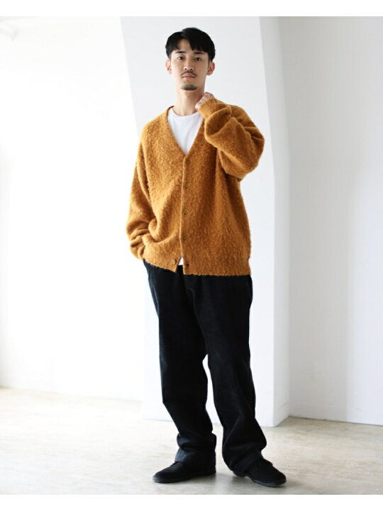 楽天市場】BEAMS MEN BEAMS / ソリッド シャギー カーディガン 