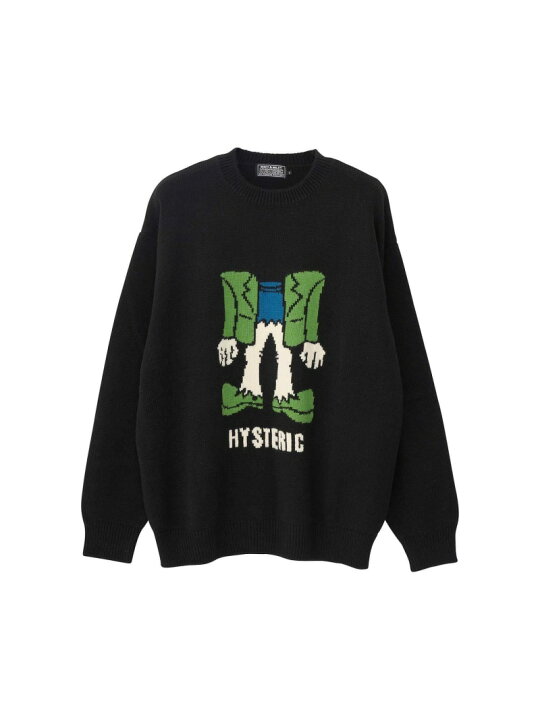楽天市場】HYSTERIC GLAMOUR NAKED FACE編込 セーター ヒステリック 