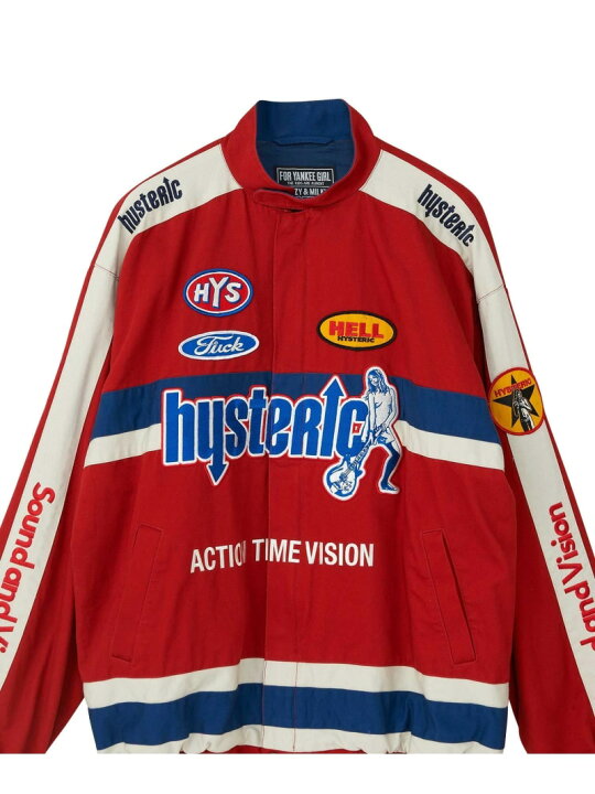 楽天市場】HYSTERIC GLAMOUR HYSTRIC RACING ピットクルージャケット 