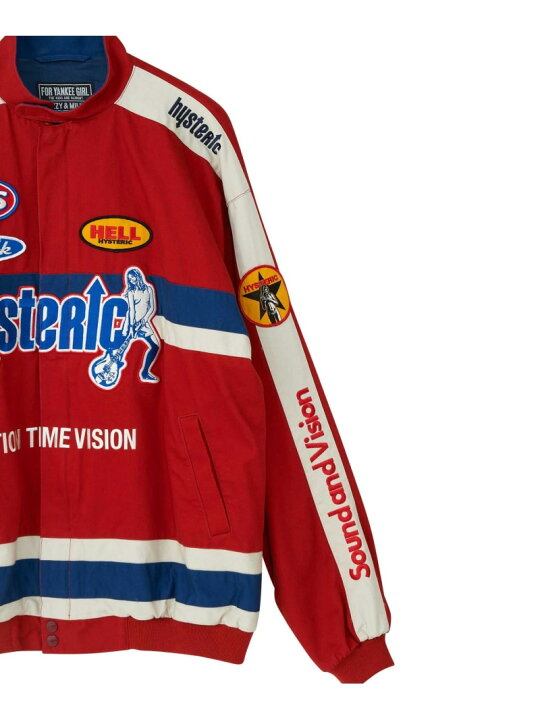 楽天市場】HYSTERIC GLAMOUR HYSTRIC RACING ピットクルージャケット 