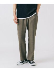 BEAMS HEART MEN バスケット テーパード パンツ ビームス ハート パンツ その他のパンツ グレー ブラック【送料無料】