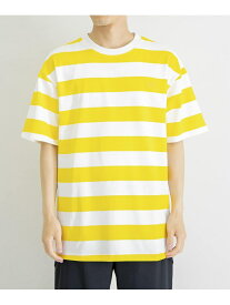 【SALE／40%OFF】URBAN RESEARCH BUYERS SELECT Gerry Cosby A+C BORDER T-SHIRTS ユーアールビーエス トップス カットソー・Tシャツ イエロー ピンク【RBA_E】【送料無料】