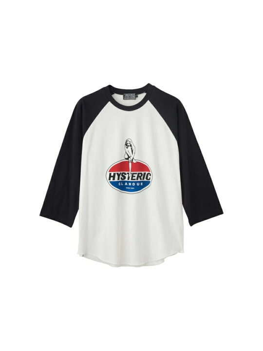 楽天市場】HYSTERIC GLAMOUR GIRL ON THE TOP 七分袖Tシャツ 