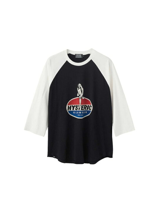 楽天市場】HYSTERIC GLAMOUR GIRL ON THE TOP 七分袖Tシャツ 