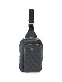 GUESS GUESS ボディバッグ スリング (M)VEZZOLA ECO Sling Bag ゲス バッグ ボディバッグ・ウエストポーチ ブラック【送料無料】