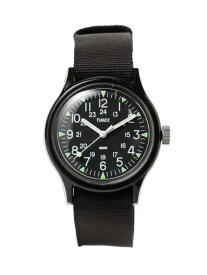 BEAMS TIMEX / オリジナルキャンパー ブラック ビームス メン アクセサリー・腕時計 腕時計 ブラック【送料無料】
