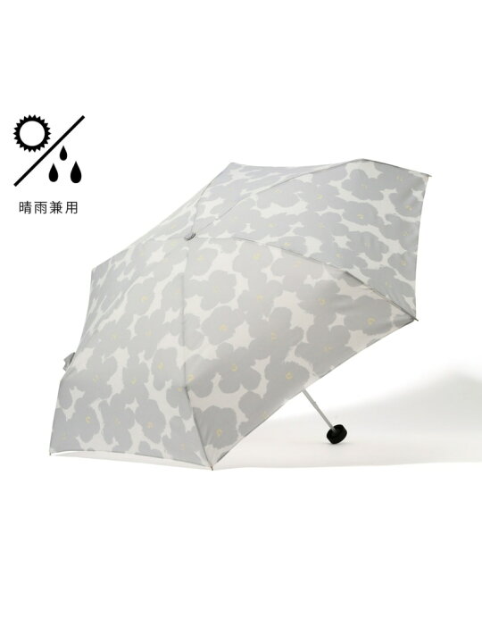 楽天市場 Francfranc ハナプリント 折りたたみ傘 50cm 晴雨兼用 フランフラン ファッション雑貨 折りたたみ傘 グレー Rakuten Fashion Men