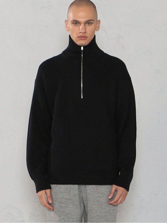 楽天市場】【SALE／30%OFF】GALERIE VIE コットンシルク ハーフジップ  