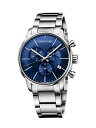 CALVIN KLEIN WATCHES+JEWELRY カルバンクライン 腕時計 City(シティ) クロノグラフ シルバー×ブルー カルバンクラインウォッチ...