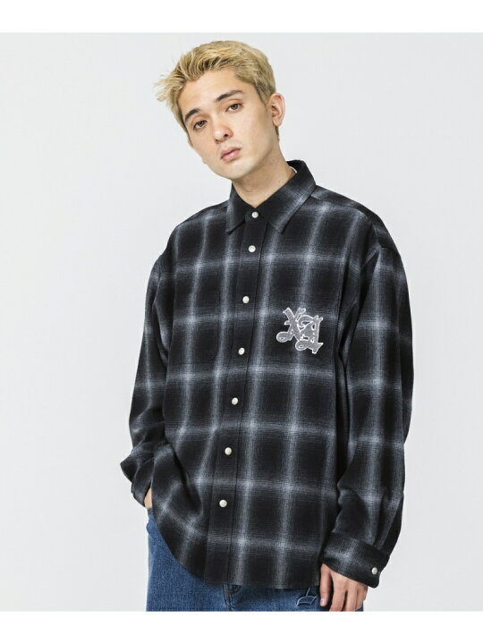 楽天市場】【SALE／50%OFF】XLARGE PATCHED FLANNEL SHIRT シャツ 