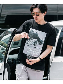 【SALE／69%OFF】URBAN RESEARCH ITEMS RICKY POWELL Photo Tshirts アーバンリサーチアイテムズ トップス カットソー・Tシャツ ホワイト【RBA_E】