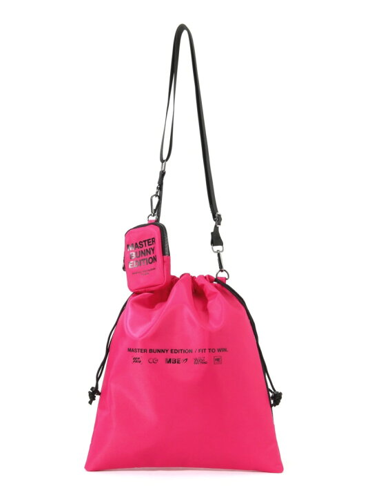 楽天市場】MASTER BUNNY EDITION ショルダー付き巾着バッグ (UNISEX 