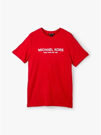 【SALE／83%OFF】MICHAEL KORS CLASSIC LOGO TEE ニット マイケル・コース トップス カットソー・Tシャツ レッド【RBA_E】【送料無料】