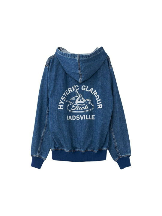 楽天市場】HYSTERIC GLAMOUR BADSVILLE デニムパーカー ヒステリック