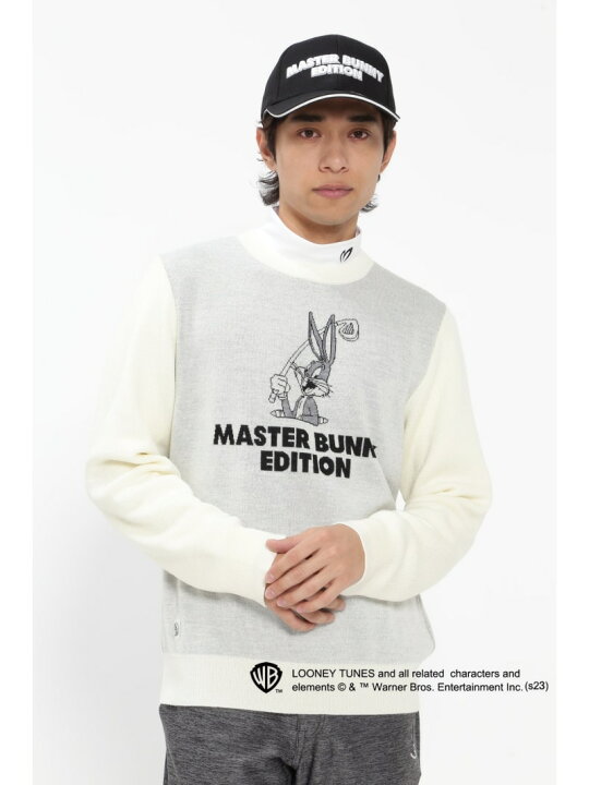 楽天市場】MASTER BUNNY EDITION 3色Wジャガード+片畦ニットプル 