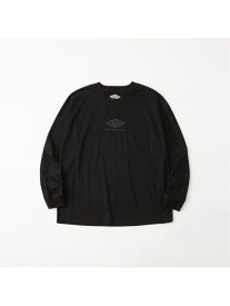 【SALE／30%OFF】White Mountaineering White Mountaineering/(M)WM × UMBRO LONG SLEEVE T-SHIRT ホワイトマウンテニアリング トップス カットソー・Tシャツ ブラック ホワイト【RBA_E】【送料無料】