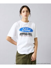 ABAHOUSE LASTWORD 【GOOD ROCK SPEED / グッドロックスピード】FORD ロゴプリン アバハウス トップス カットソー・Tシャツ ネイビー ホワイト【先行予約】*【送料無料】
