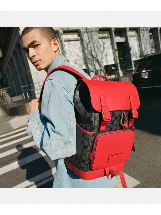 楽天市場】【SALE／77%OFF】COACH OUTLET トラック バックパック 